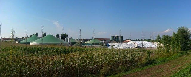 Image foa biogas plant (Anaerobic digester)