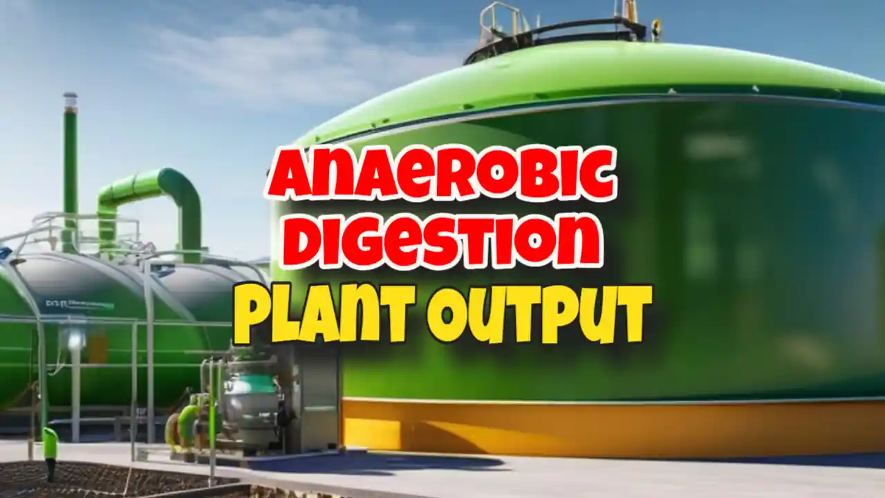 Featured image for the anaerobic digestion plant output post.